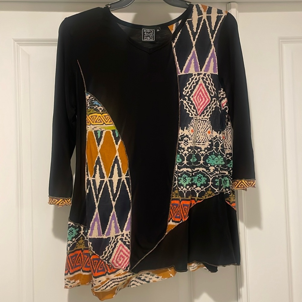 Fresh Groove XL top in beautiful patterns